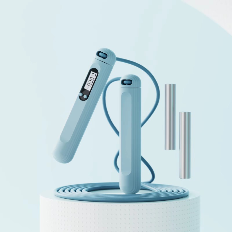 Smart Jump Rope Digital Counter - YTYINYTYINSkyhope เชือกกระโดดอัจฉริยะสำหรับลดน้ำหนัก นับความเร็วแบบดิจิทัล ปรับได้ ไร้สาย สำหรับออกกำลังกาย