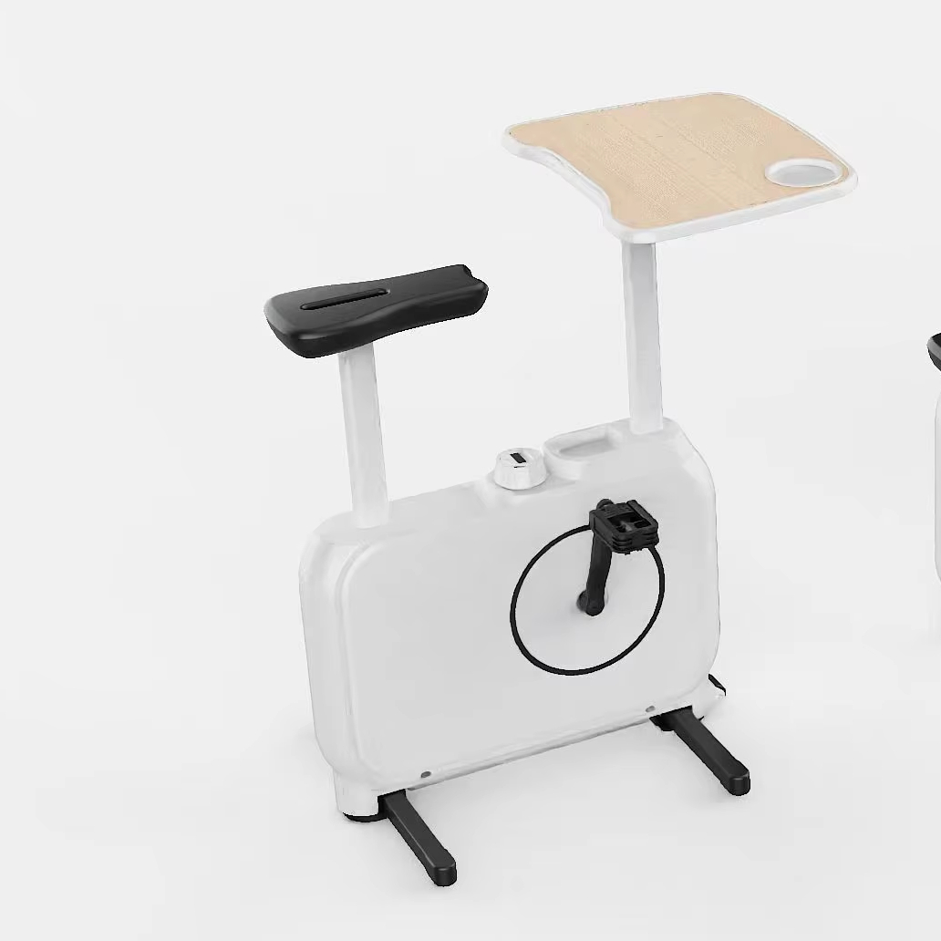 Exercise Bike Magnetic Resistance - จักรยานออกกำลังกายแบบพับได้ปรับระดับได้ พร้อมหน้าจอ LCD แสดงผล 8 ระดับแรงต้านแม่เหล็ก