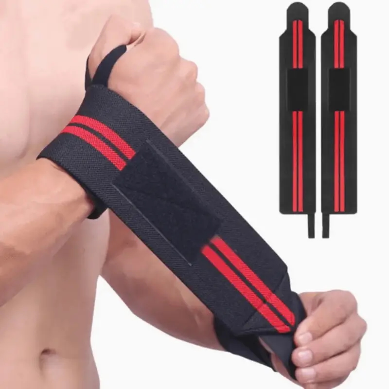 2 ชิ้น สายรัดข้อมือแบบยืดหยุ่น - Wrist Wraps Weightlifting Support บทวิจารณ์และราคา