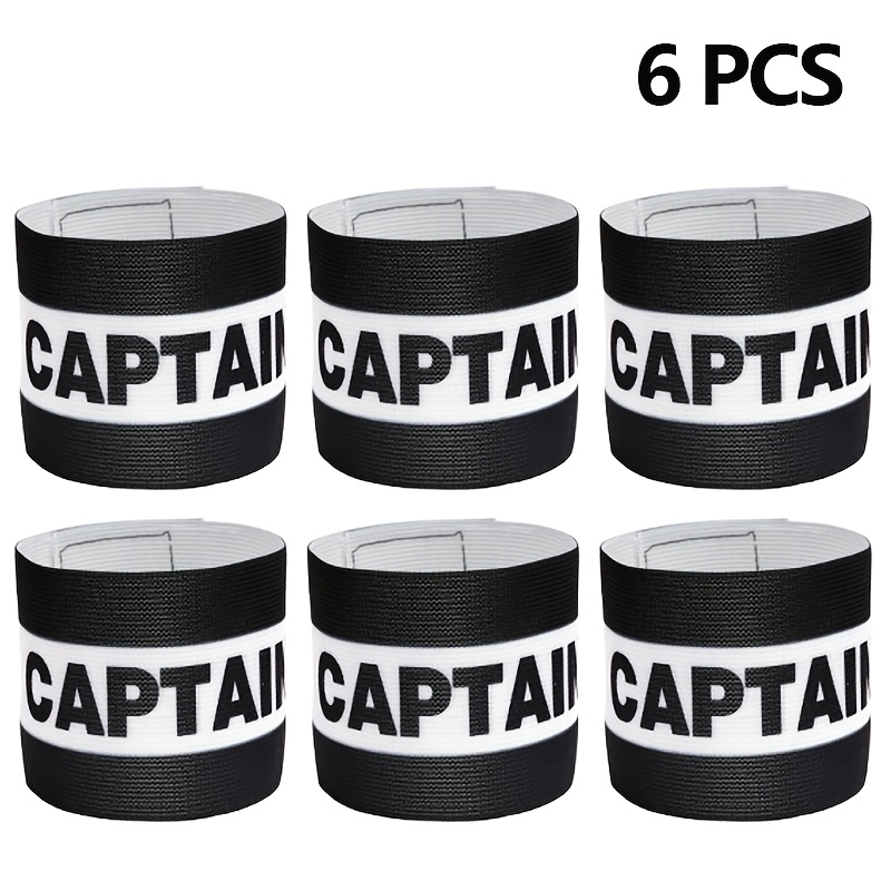 6 ชิ้น ปลอกแขนกัปตันแบบยืดหยุ่ - Team Sports บทวิจารณ์และราคา