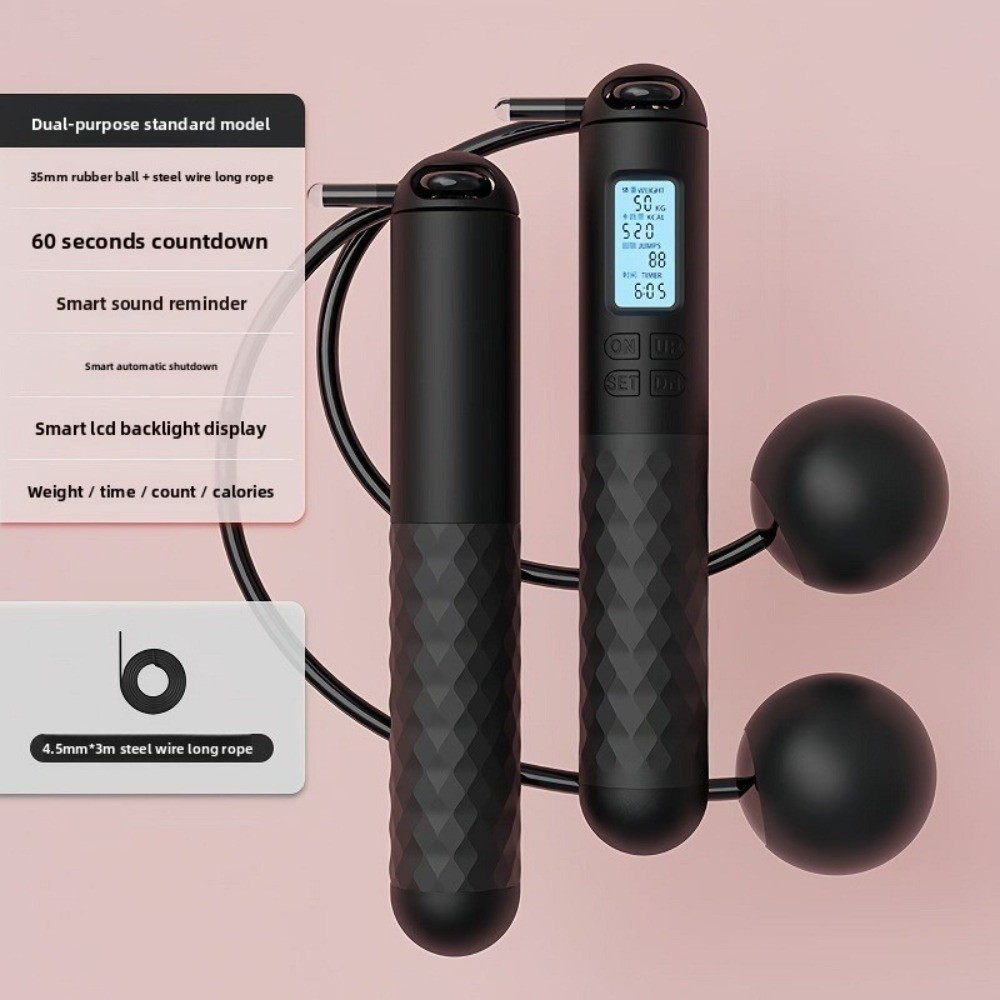 เชือกกระโดดไร้สาย ไม่มีเชือก ป - Smart Jump Rope Digital Counter บทวิจารณ์และราคา