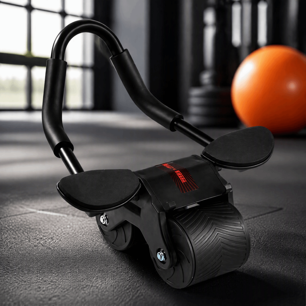 ล้อบริหารหน้าท้องอัตโนมัติแบบอ - Ab Roller Wheel With Elbow Support บทวิจารณ์และราคา