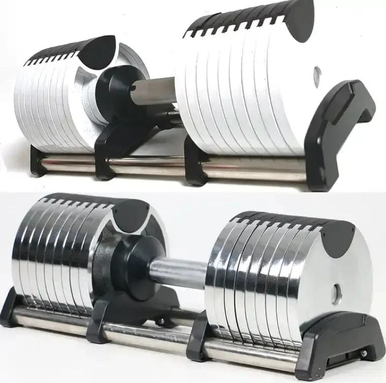 ชุดดัมเบลพลาสติกปรับน้ำหนักได้ - Adjustable Dumbbell Pair 40Kg บทวิจารณ์และราคา