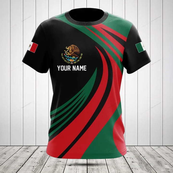 เสื้อยืดลายกราฟิกธงชาติเม็กซิโ - Team Sports บทวิจารณ์และราคา