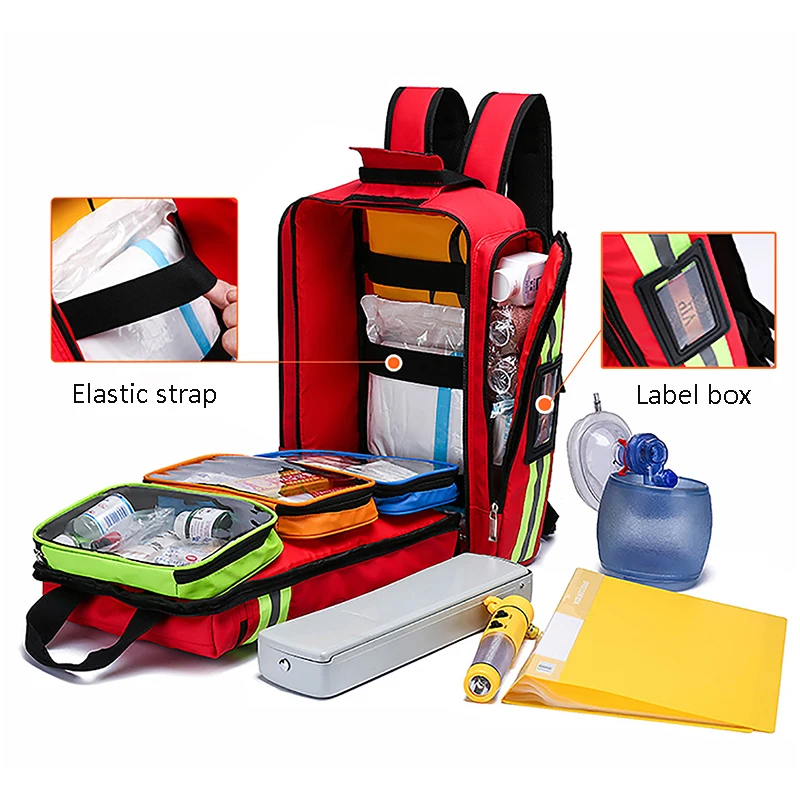 กระเป๋าเป้สำหรับช่วยเหลือฉุกเฉ - Camping บทวิจารณ์และราคา