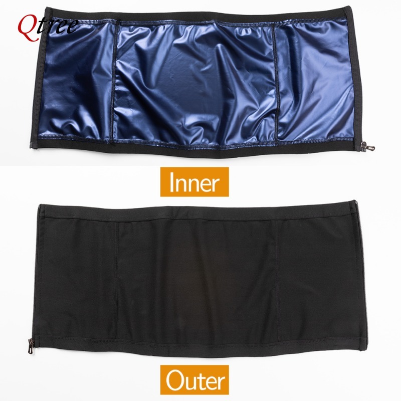 Qtree เครื่องกระชับสัดส่วนสำหร - Sweat Waist Trainer Belt Neoprene บทวิจารณ์และราคา